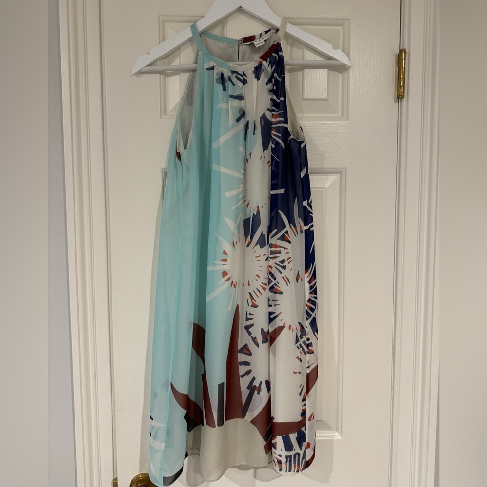 Silk mini dress